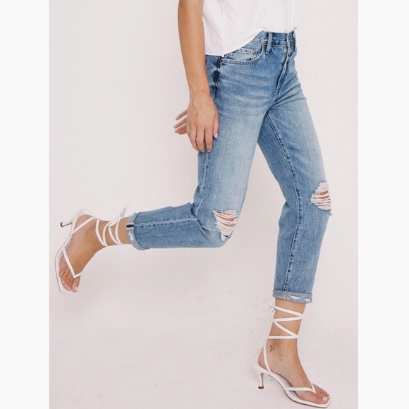 Pistola Presley High Rise Relaxed Roller Jeans Revolve - Picture 4 of 6